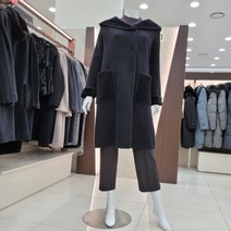 벨라디터치 무스탕 후드넥 롱 니트(V1A4KT33)