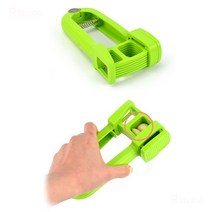 핸드형 마늘 절단기 슬라이서 8.3x17.2x3.5cm 안전 만능 멀티 마늘 채칼, 본상품선택