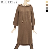 [블루레이스] 베이직후드니트원피스_BI2W1OP3401