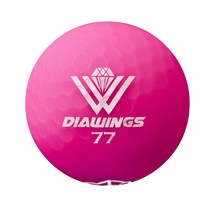 다이아윙스 고반발 비거리전용 장타 골프공 M2/ M3/ M5, 3번)M2(무광) 핑크