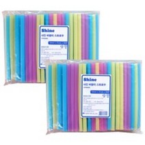 샤인 버블티스트로우, 200개입, 1개