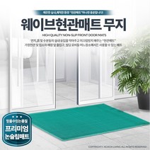 샤워실입구 오픈형 배수 pvc 발판매트 현관발판 오피스텔 엘리베이터 오피스 사무실 신발매트 학교, 녹색 중