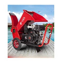 농업용 나무 파쇄기 분쇄기 톱밥 가지 목재 최신형, 가솔린 버전 8 HP
