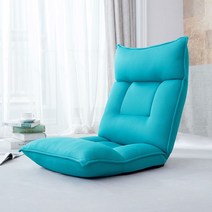 1인용 리클라이너 소파 쇼파 1인 좌식 암체어 등받이, 블루