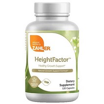 Zahler Heightfactor 키 발달 뼈 고밀도 발육 영양제 120 정