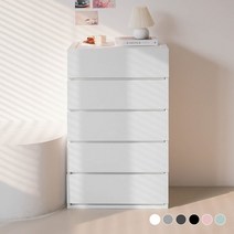 얼라이브즈 모노 서랍장 600cm 5단, 화이트