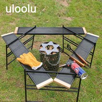 울루루 전용상품 화로대 테이블 캠핑 바베큐 테이블 도플갱어 그릴테이블, 캠핑화로대 테이블