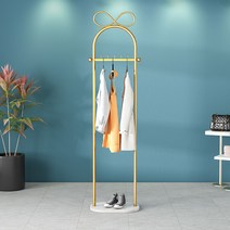 북유럽 심플 금장 행거 철제 미니 행거 코트랙 옷걸이 매장 까페 오피스, T