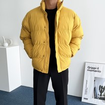 데일트 남자 겨울 오버핏 숏패딩 점퍼