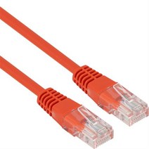 NETmate NMC-U510OR CAT.5E UTP 다이렉트 케이블(오렌지) 10m, 1개