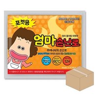 난로 포켓용 중형 100그램 x 120개 등산 겨울필수템 군용핫팩 스키 대용량 보온 방한 낚시, 단품
