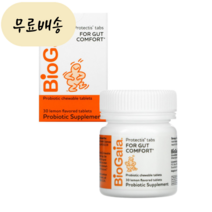 바이오가이아 유산균 프로덴티스 30정 거트 컴포트 츄어블 레몬맛 1병, 1개, 30개