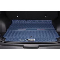 바닥 보양재 보양제 보온재 비닐 보양지현대 투싼 NX4 2021 자동차 뒷 트렁크 매트 플로어 부츠 카고 라이, 05 blue 1pcs_01 LHD