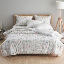 더와이 도란 린넨텐셀 간절기 시원한 여름 차렵 이불 베개세트 S