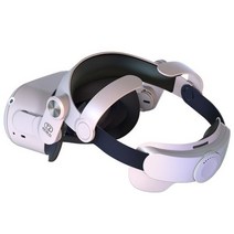 기어vr ar글라스 vr기계 VRBOX 스마트글라스 VR헤드셋 오큘러스 퀘스트 2 용 조정 가능한 헤일로 스트랩 엘리트 편안한 착용감 VR T2 헤드셋 액세서리 100 핏 헤드, 1.Halo Strap