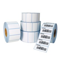 UNILABEL 유포라벨 10~100mm 바코드 롤라벨 라벨지 롤용지 라벨 프린터, K3300 80mm x 300M, 왁스레진