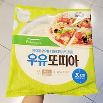[풀무원] 올바른 또띠아 우유(대) CT1 225g, 아이스보냉백포장, 1개