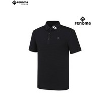 (레노마골프) 남성 가로스트라이프 조직감소재 제에리 티셔츠 RMTYK2160-199