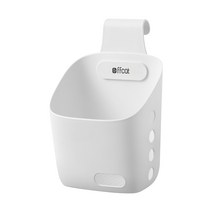 베리구즈 마일드 걸이형 수납바구니, 소, 화이트, 1개