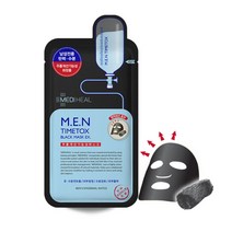 메디힐 M.E.N 타임톡스 숯미네랄 마스크팩 1P, 단품, 단품