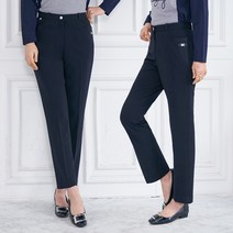 엄마옷 모슬린 레오배색 기모 일자 정장바지 PN110132마담 미시옷 50대 중년여성의류 60대 엄마옷 빅사이즈 할머니옷 여성옷