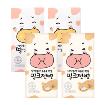 삼양식품 삼양목장 우유로 만든 밀크전병 딸기전병 18입x4개 set 혼합 간식, 1)밀크전병4, 4개