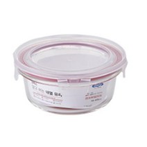 밀폐 내열유리용기 반찬통 실리콘패킹 원형 950ml, 기본, 상품선택