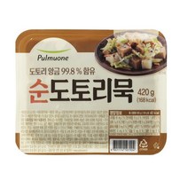 풀무원 아침식사대용 순 도토리묵 밀키트 종류 집밥 어린이반찬 420g 별미 간단한요리 간편식, 1개