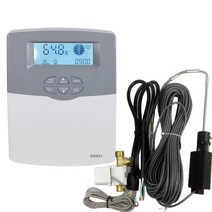 캠핑카 카라반 센서가 통합 비가압 SR500 업데이 컨롤러 지능형 태양열 온수기, 02 3KW Version