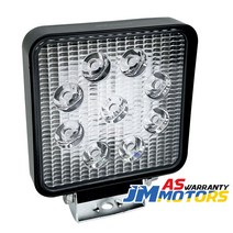 제이스 IP68방수 오늘출발 제이엠모터스 LED 써치라이트 27W, LED써치라이트_9구 사각 확산형( S27F ), 1개