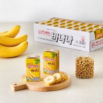 삼육두유 바나나 두유 140ml, 24팩x4박스