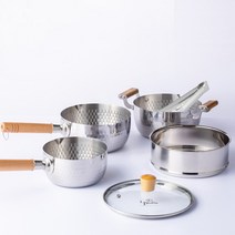 [부모님 / 집들이 선물 추천] 가성비 끝판! IH 냄비 6종 풀세트 모든열선 사용 가능 (16편수 20편수 20양수 찜판 유리뚜껑 집게)
