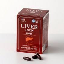 바이탈트리 리버쎈 프리미엄 밀크씨슬 실리마린 간영양제, 60정, 1box