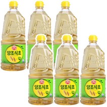 오뚜기 양조식초 1.5L x 6개