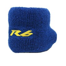 오토바이 앞 유체 오일 브레이크 저수지 양말 커버 보호 케이스 Yamaha YZF R6 R6s 1998-2016 YZF600 YZF-R6 98-16, God bless 3