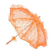 레이스양산 암막 초경량 우양산 양우산 블랙 핑크 오렌지 컬러 레이스 태양 우산 파라솔 레이디 여성 웨딩