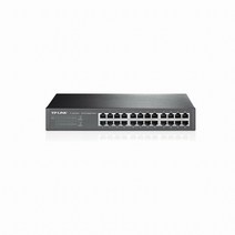 티피링크 TL-SG1024D LAN 24포트 기가비트 스위칭 허브 랜 포트 확장 데스크탑 랙 마운트