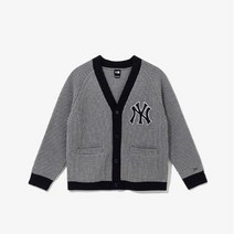 뉴에라자켓 NQC 12878712 MLB 쿠퍼스타운 NY 가디건 그레이