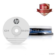 HP 공CD-R 700MB 52배속 10장케이크, 단품