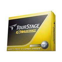 브리지스톤(BRIDGESTONE) BRIDGESTONE (브리지 스톤) 골프 공 TOURSTAGE 엑스트라 디스턴스 1 다스 (12 개들이), ブリヂストン(BRIDGESTONE) 옐로