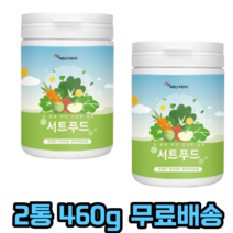 서트푸드 분말 케일 녹차 새싹보리 브로콜리 양배추 당근 토마토 딸기 블루베리 사과 레몬 호박 팥 밤 울금 시루투인, 2개, 230g