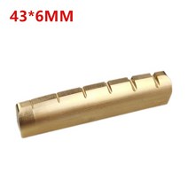 통기타 케이스 기타용품 부품 액세사리1 조각 솔리드 황동 금속 일렉트릭 기타 너트 43mm 깁슨 les paul lp sg 스타일 일렉트릭 또는 어쿠스틱 기타