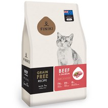 피니키 고양이사료 그레인프리 소고기연어 6kg