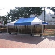 1.8mx2.7m 간이 개인 포장마차 행사용 체육대회 접이식 행사용 카라반캐노피 천막, 백녹