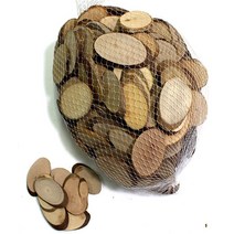그리기나무 타원형 만들기나무 500g 천연나무 공예조각 미술재료, 소(500g)