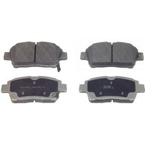 Wagner ThermoQuiet MX822 세미 메탈릭 디스크 브레이크 패드 세트, TQ - Semi-Metallic