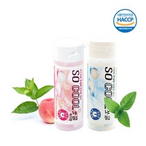 다이어트 사탕 무설탕 자일리톨 허브민트 복숭아 피치 쏘쿨캔디 2종 입냄새제거 장거리 운전 졸음 캔디, 쏘쿨캔디_복숭아 피치향 1개, 상세페이지 참조