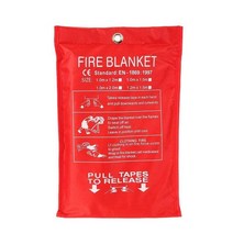 전자파차단담요 전자파차단앞치마 임산부선물1Pcs 1M X 화재 담요 유리 섬유 긴급 생존 대피소 탈출, 한개옵션0