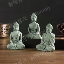 올템블리 돌부처 석가모니 좌불 돌부처님 불교 미니불상, 겁 없는 부처