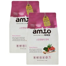 풀무원 아미오 독 오리진 스킨앤뷰티 연어사료 가수분해 피부 강아지 애견사료 1.4kg 5kg, 연어